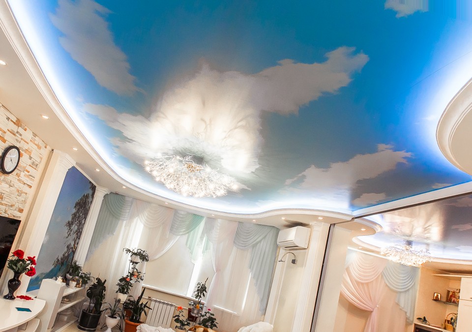 Заказать потолок с фотопечатью в г. Кинешма