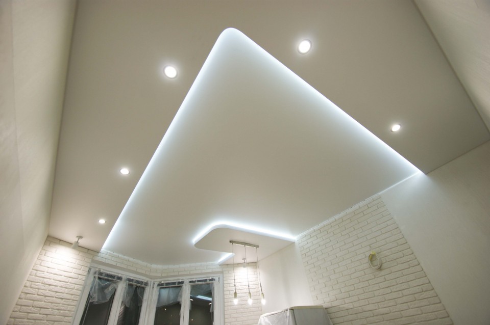 Заказать парящие натяжные потолки в г. Кинешма